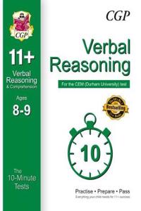10-Minute Tests for 11+ Verbal Reasoning Ages 8-9 - CEM Test