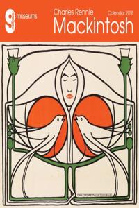 Glasgow Museums - Charles Rennie Mackintosh Wall Calendar 20