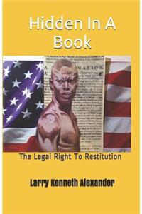 Hidden in a Book: The Legal Right to Restitution