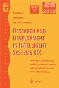 Research and Development in Intelligent Systems XIX