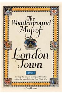Gill’s Wonderground map of London Town, 1914