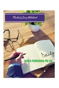 Line Ruled Notebook