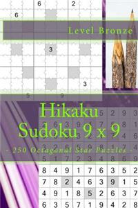 Hikaku Sudoku 9 X 9 - 250 Octagonal Star Puzzles - Level Bronze