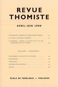 Revue Thomiste - 2/1999