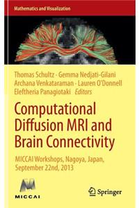 Computational Diffusion MRI and Brain Connectivity