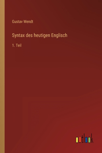 Syntax des heutigen Englisch