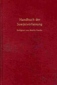 Handbuch Der Sowjetverfassung