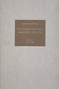 German Political Broadsheet 1600-1700