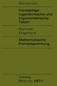 Fünfstellige Logarithmische Und Trigonometrische Tafeln