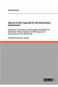 Warum ist der Fixpunkt für die KlientInnen bedeutsam?