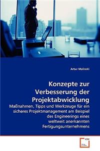 Konzepte zur Verbesserung der Projektabwicklung