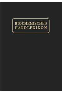 Biochemisches Handlexikon