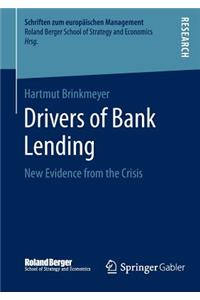 Drivers of Bank Lending