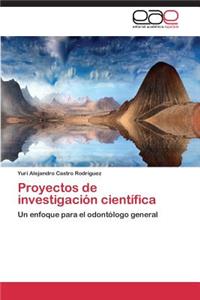 Proyectos de investigación científica