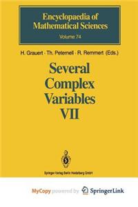 Several Complex Variables VII