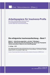 erfolgreiche Insolvenzanfechtung - Band 1