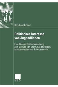 Politisches Interesse Von Jugendlichen