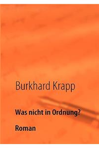 Was nicht in Ordnung?