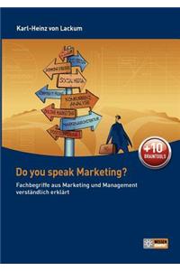 Do you speak Marketing?