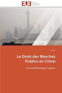 Droit Des Marchés Publics En Chine