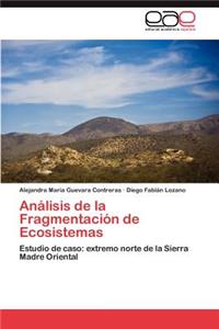 Analisis de La Fragmentacion de Ecosistemas