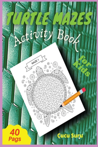 Turtle Mazes Activity Book