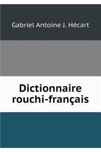 Dictionnaire Rouchi-Français