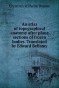 atlas of topographical anatomy after plane sections of frozen bodies. Translated by Edward Bellamy