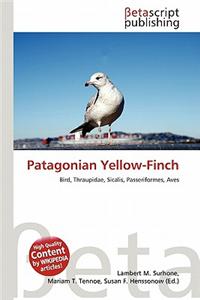 Patagonian Yellow-Finch