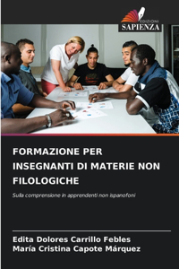 Formazione Per Insegnanti Di Materie Non Filologiche