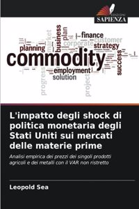 L'impatto degli shock di politica monetaria degli Stati Uniti sui mercati delle materie prime