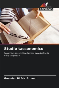 Studio tassonomico