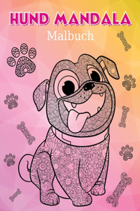 Hund Mandala Färbung Buch