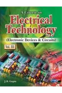 A Course in Electrical Technology (EDC) Vol-III