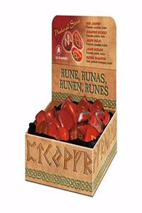 Red Jasper Runes Bookshelf Edition