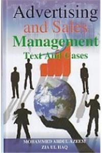 Advertising And Sales Management : Text And Cases