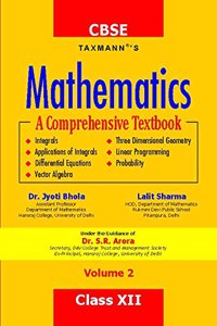 Mathematics-A Comprehensive Textbook (Volume 2) (CBSE-Class XII)