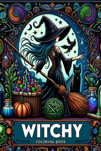 Witchy Coloring Book