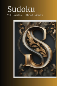 Sudoku 280 Difficult Puzzles for Adults