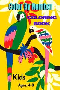 Color By Number Coloring Book Kids Ages
