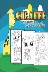 Giraffe Coloring Book For Toddlers