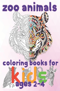 zoo animal coloring books for kids ages 2-4
