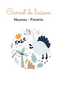Carnet de liaison Nounou - Parents