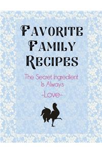 Favorite Family Recipes