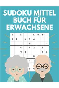 Sudoku Mittel Buch Für Erwachsene