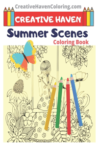 Creative Haven Summer Scenes Coloring Book