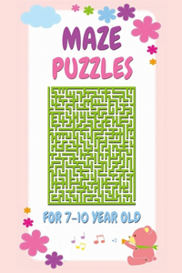 Maze Puzzles For 7-10 Year Olds