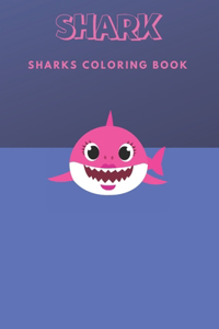 Shark Coloring Book