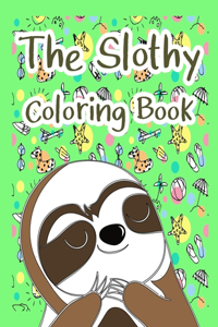 Slothy Coloring Book