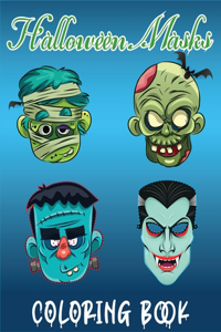 Halloween Masks Coloring Book